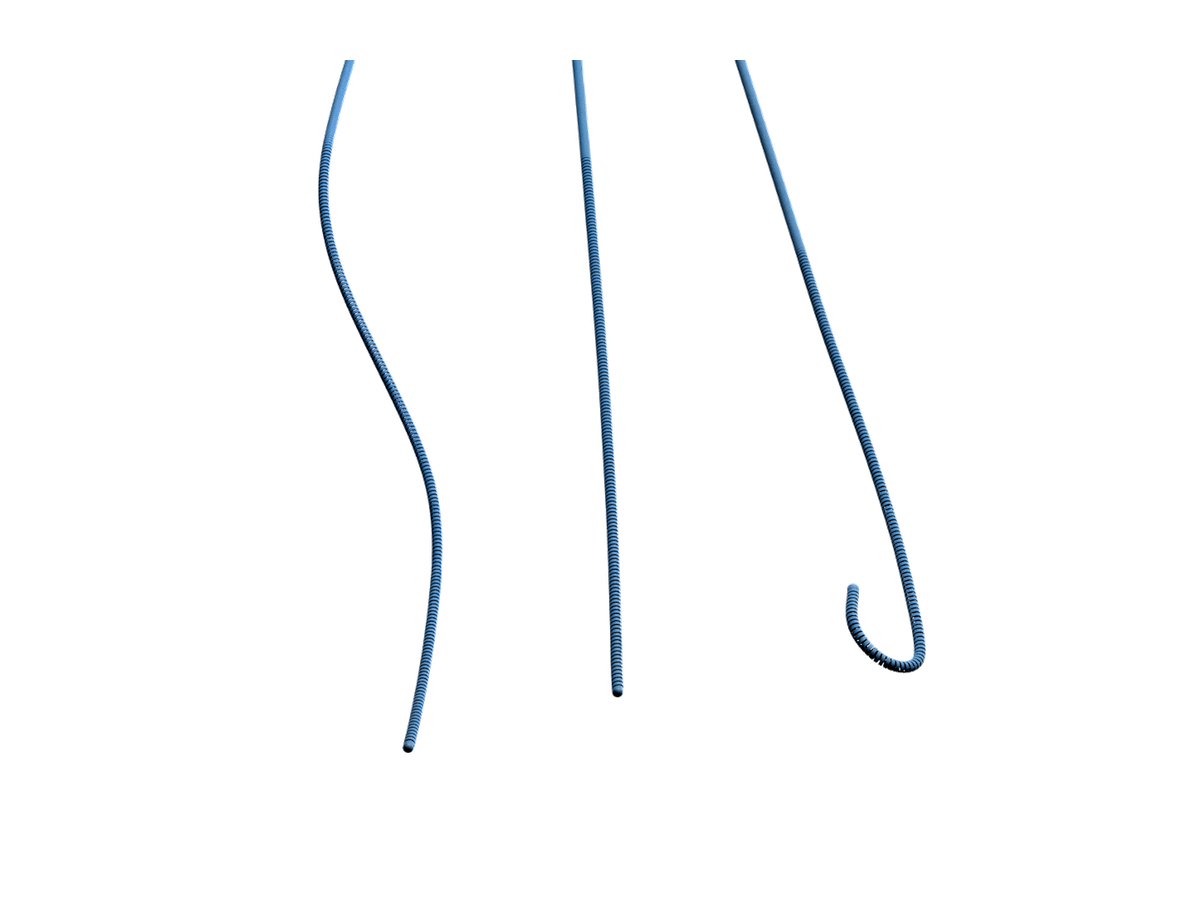 Amplatz Super Stiff Coated Guidewire