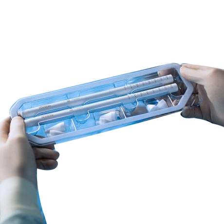 Tactra · packaged two-cylinder set